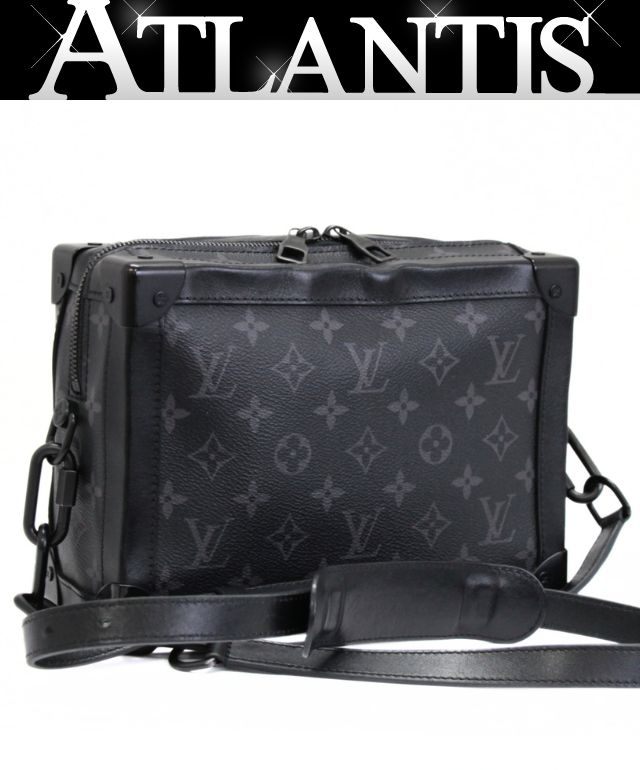 ルイヴィトン Louis Vuitton ソフトトランク ショルダーバッグ モノグラムエクリプス M44730 RFID 【74526】｜アトランティス
