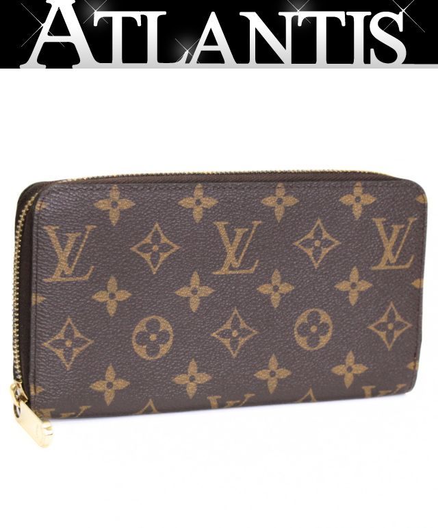 ルイヴィトン Louis Vuitton ジッピーウォレット ラウンドジッパー長紙入れ モノグラム M42616 【74540】