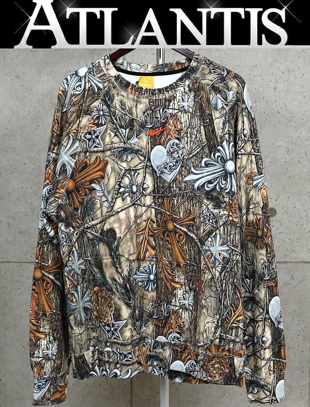 CHROME HEARTS 銀座店 クロムハーツ 新品 ×NIKE NOCTA DRAKE 労働者の一団のど首 汗水 メンズ size:XL マルチ色つや 103294