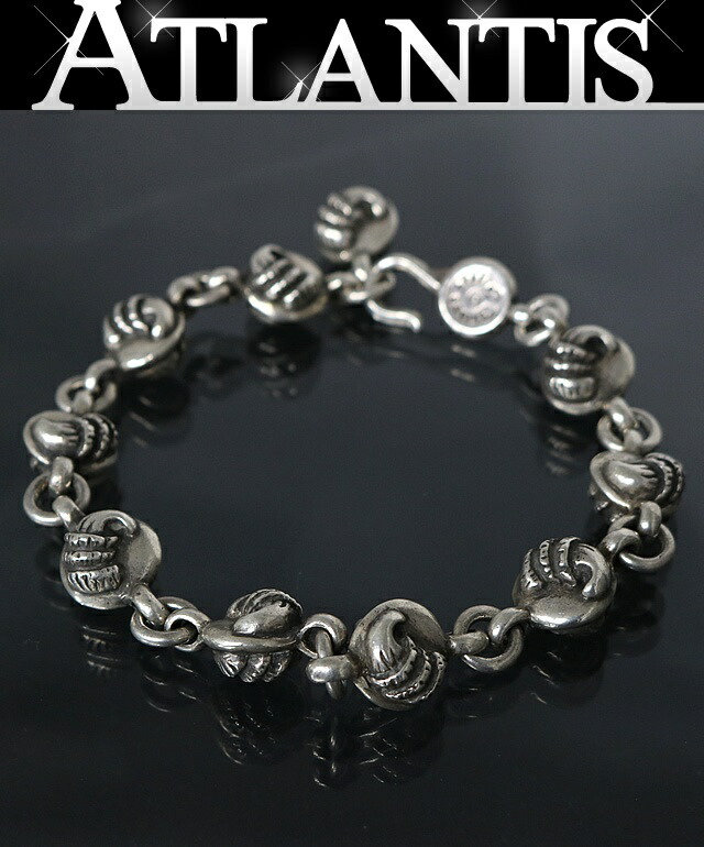 CHROME HEARTS 銀座店 クロムハーツ ♯2 クローボール  ブレス メンズ しろがね色 SV925 103278