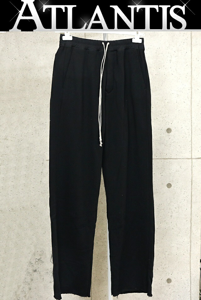 RICK OWENS 銀座店 リックオウエンス 新品 DIETRICH DRAWSTRING ズボン下 メンズ size:48 黒 103309