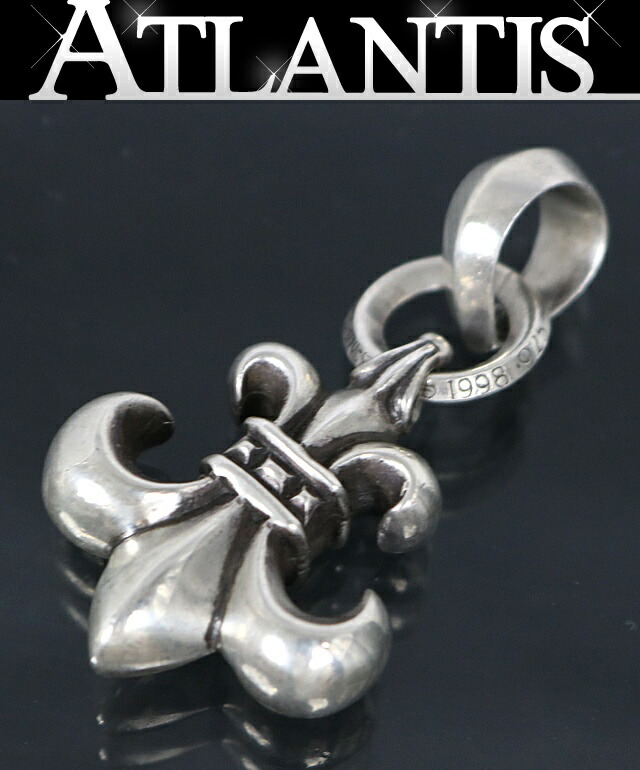 CHROME HEARTS 銀座店 クロムハーツ BSフレア ウィズベイル チャーム ペンダント メンズ シルバー SV925 103041｜アトランティス
