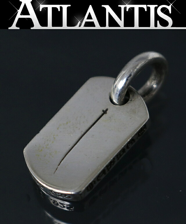 CHROME HEARTS 銀座店 クロムハーツ RSはりつけ台 タイニー ドッグタグ シャンデリヤ 惹き付ける メンズ しろがね色 SV925 103251