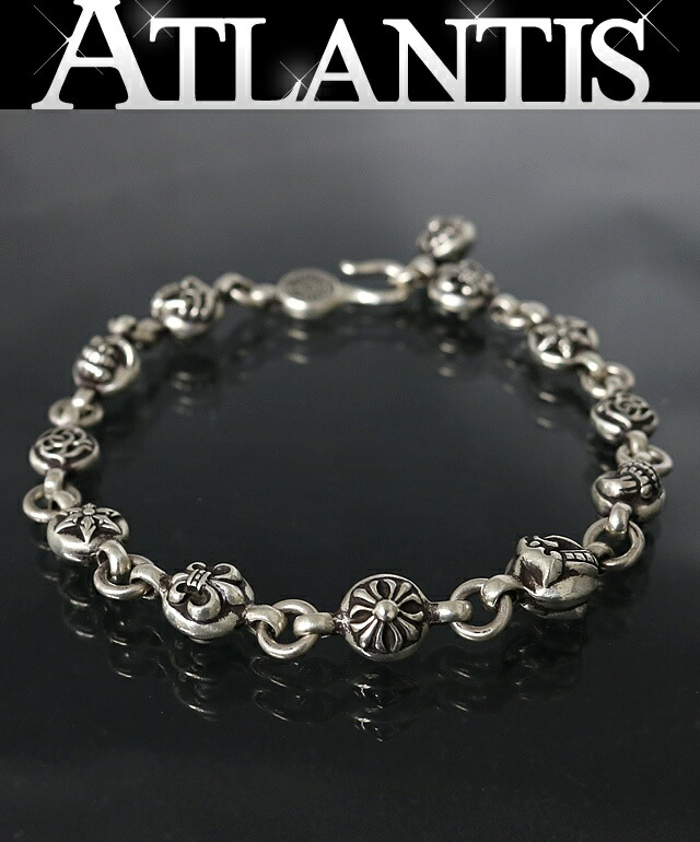 CHROME HEARTS 銀座店 クロムハーツ マルチボールブレス #1 腕輪 メンズ しろがね色 SV925 103027