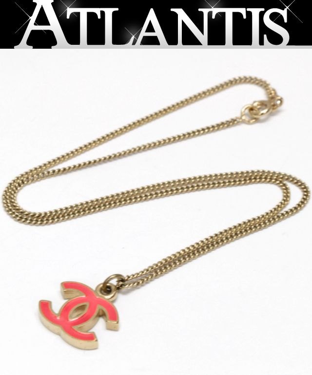 CHANEL シャネル 定番 ココマーク リヴァーシブル 首飾り 04A 【74604】