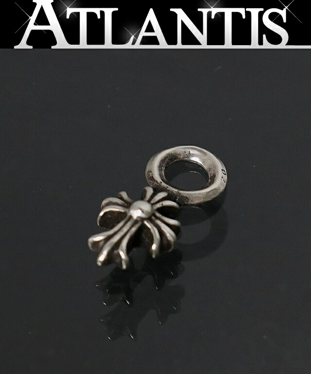 CHROME HEARTS 銀座店 クロムハーツ CHはりつけ台 スタック惹き付ける シャンデリヤ メンズ しろがね色 SV925 103317