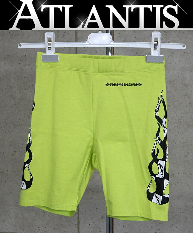 CHROME HEARTS 新宿店 クロムハーツ SALE 新品 レディース PPO MATTY BOY スパッツ 二分の一ズボン下 size:S 緑であること 30757