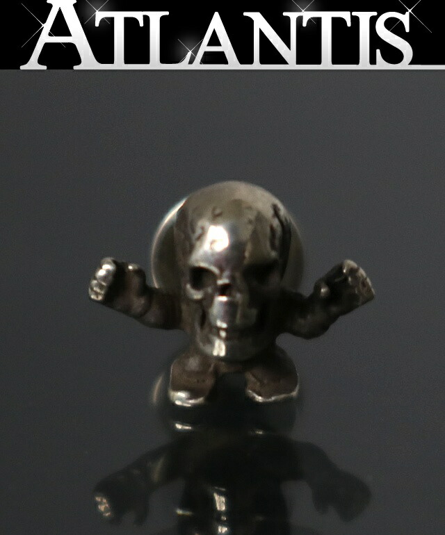 CHROME HEARTS 新宿店 クロムハーツ フォティ ハリスティーター スタッドピアス メンズ しろがね色 SV925 31059