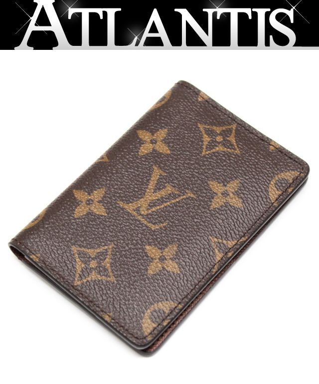 極美品 ルイヴィトン LOUIS VUITTON オーガナイザー・ドゥ ポッシュ モノグラム M60502 RFID 【74881】