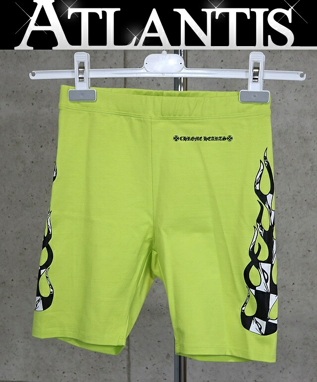 CHROME HEARTS 新宿店 クロムハーツ SALE 新品 レディース PPO MATTY BOY スパッツ 二分の一ズボン下 size:S 緑であること 30756