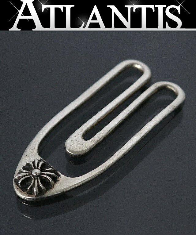 CHROME HEARTS 新宿店 クロムハーツ CHX マネークリップ ペーパークリップ メンズ シルバー SV925 31276｜アトランティス