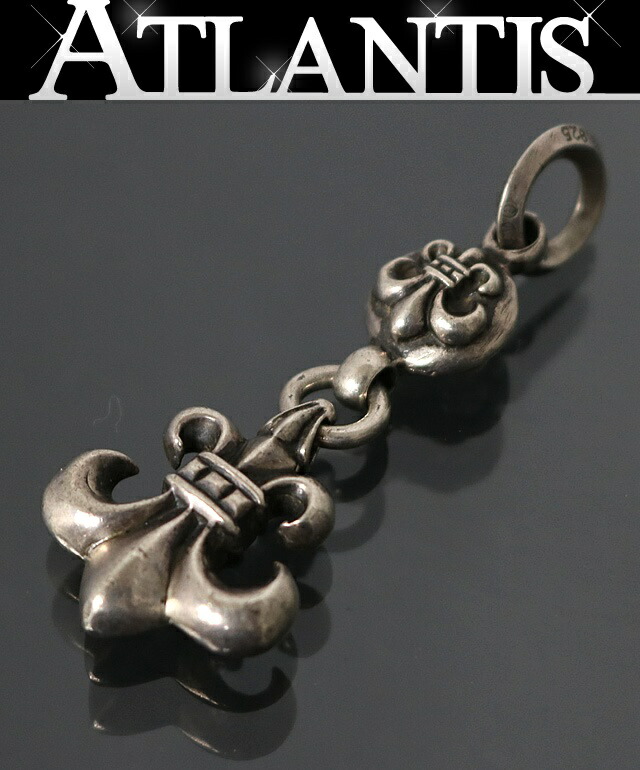 CHROME HEARTS 新宿店 クロムハーツ 1ボール BSフレア ペンダント チャーム メンズ シルバー SV925 31254｜アトランティス