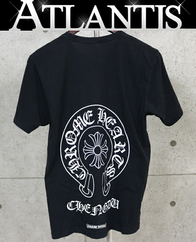 CHROME HEARTS 新宿店 クロムハーツ CHENGDU押さえる ティーシャツ 半袖 メンズ size:M 黒 31312