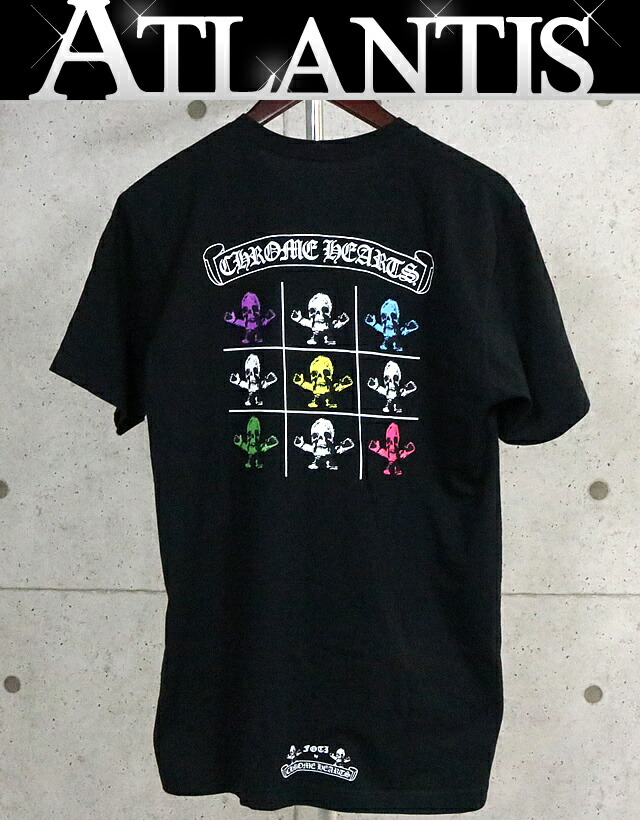 CHROME HEARTS 銀座店 クロムハーツ マルチFOTI刷り上げる プルオーバー 半袖 メンズ size:L 黒 103474