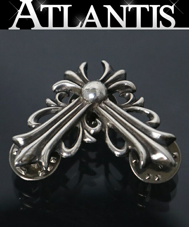 CHROME HEARTS 新宿店 クロムハーツ 突っ支い棒 ピン ラ－ジ フローラルクロスコーナー しろがね色 SV925 31357