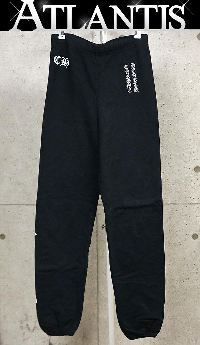 CHROME HEARTS 新宿店 クロムハーツ RS3差し交わす スウェットパンツ メンズ size:S 黒 31321