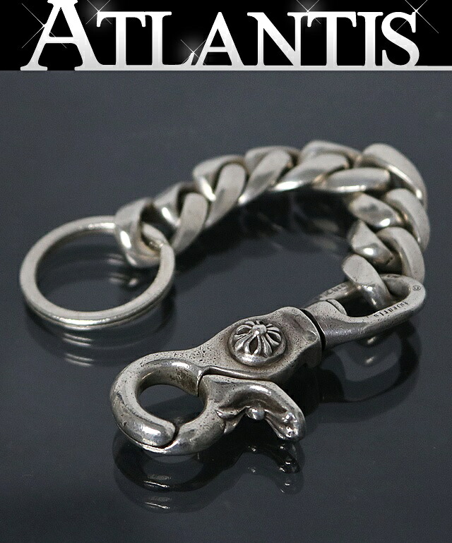 CHROME HEARTS 新宿店 クロムハーツ 古典派音楽 足懸かりチェーン店 ロング メンズ しろがね色 SV925 31367