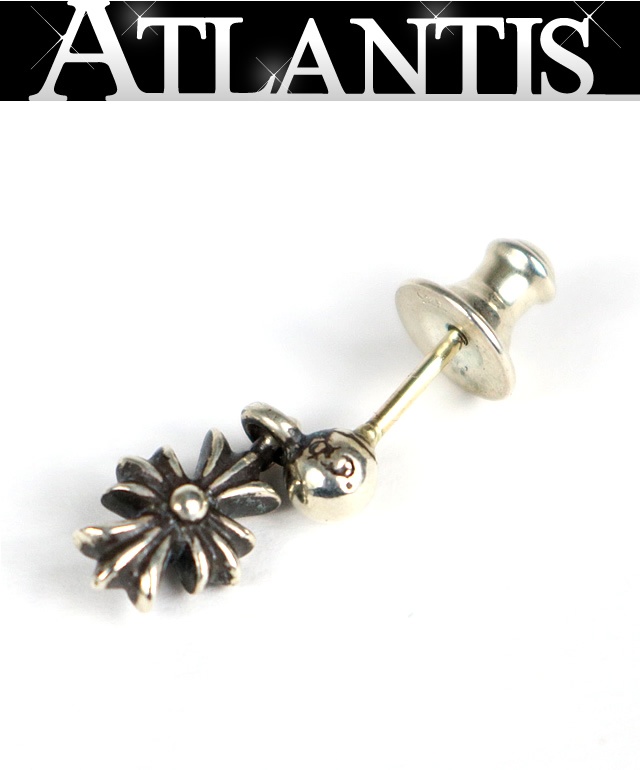 CHROME HEARTS 新宿店 クロムハーツ インボイス付き タイニーE CHプラス ドロップ ピアス メンズ シルバー SV925 31173|アトランティス