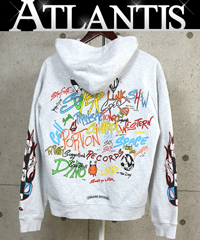 CHROME HEARTS 銀座店 クロムハーツ PPO BRAIN HD PLVR マッティボーイ パーカー 長袖 メンズ size:L グレー 103656｜アトランティス 98,945円