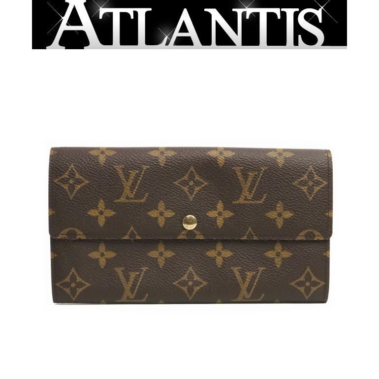 【広尾店】 ルイヴィトン Louis Vuitton ポルト モネ クレディ 長財布 モノグラム M61725 【18504】｜アトランティス