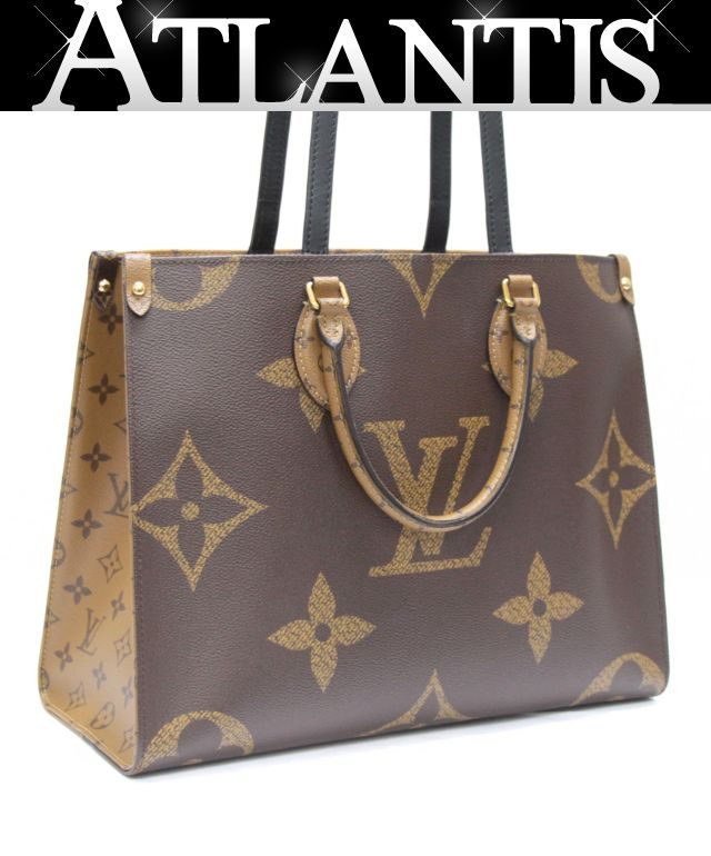 ルイヴィトン Louis Vuitton オンザゴーMM 2WAY トートバッグ モノグラムジャイアント M45321 【75686】｜アトランティス
