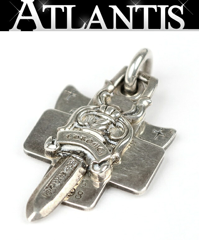 CHROME HEARTS 新宿店 クロムハーツ オールド スリートリンケッツ チャーム ペンダント メンズ シルバー SV925 31605｜アトランティス