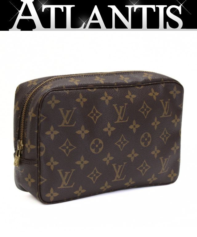 ルイヴィトン Louis Vuitton トゥルーストワレット23 化粧ポーチ モノグラム M47524 【72980】｜アトランティス