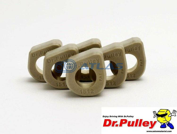 メール便対応可 Dr.Pulley ドクタープーリー スライディングウェイトローラー φ15×12 5.5g 6個セット 大幅にプライスダウン