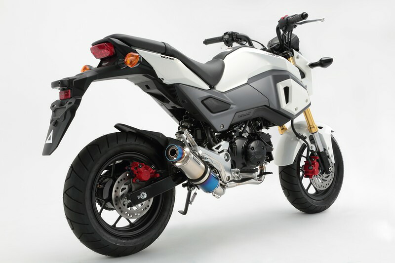 BEAMS マフラー グロム G175-53-007 GROM 2016~ R-EVO チタン ビームス｜アトラスダイレクトショップ