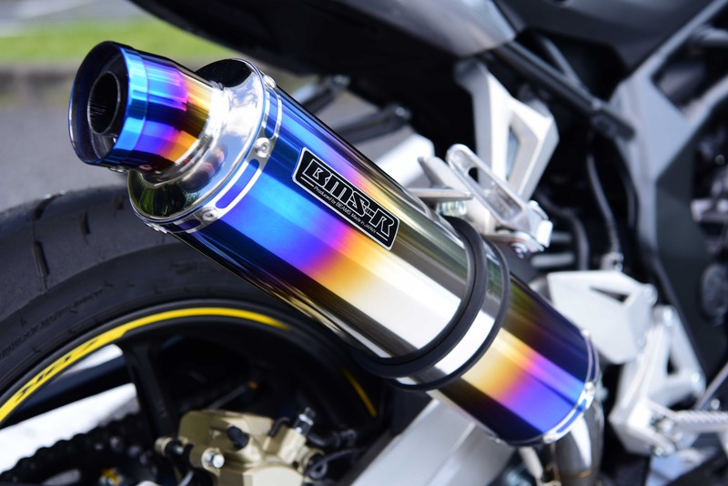 BEAMS CBR250RR マフラー G177-53-P1J 2017~ 2BK-MC51 R-EVO スリップオン ヒートチタン ビームス