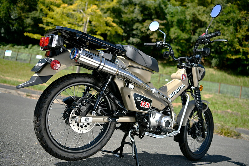 BEAMS G198-56-008 ハンターカブ CT125 2020~ 2BJ-JA55 R-EVO TYPE C ステンレス ビームス マフラー｜アトラスダイレクトショップ