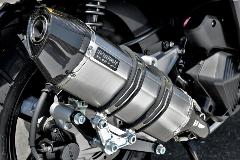 BEAMS G1013-64-000 ADV160 2023~ 8BK-KF54 CORSA-EVO2 ｽﾃﾝﾚｽｻｲﾚﾝｻｰ ビームス マフラー