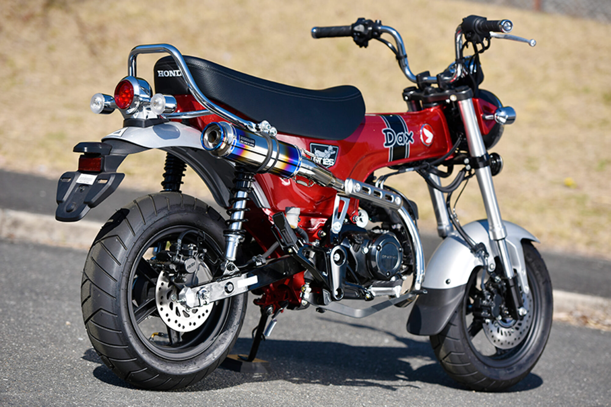 BEAMS G1026-56-007 DAX125 ダックス 8BJ-JB06 R-EVO TYPE C チタンサイレンサー ビームス マフラー
