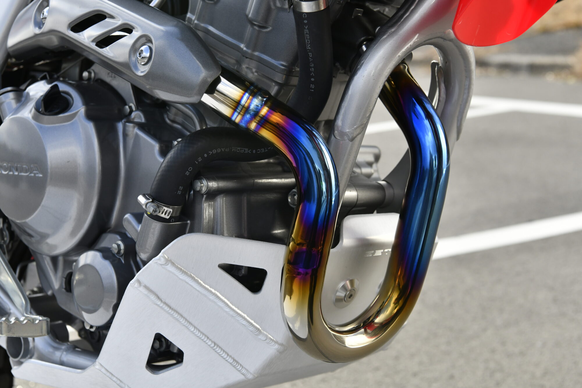 BEAMS G1027-65-100 CRF250L/2BK-MD47/8BK-MD47 Titanium フロントパイプ ビームス マフラー