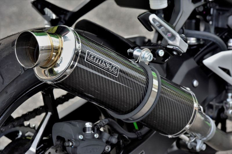 BEAMS G430-53-P2J NINJA250/Z250 2018~ 8BK-EX250Y/2BK-EX250P ｽﾘｯﾌﾟｵﾝ R-EVO ｶｰﾎﾞﾝ ﾋﾞｰﾑｽ ﾏﾌﾗｰ