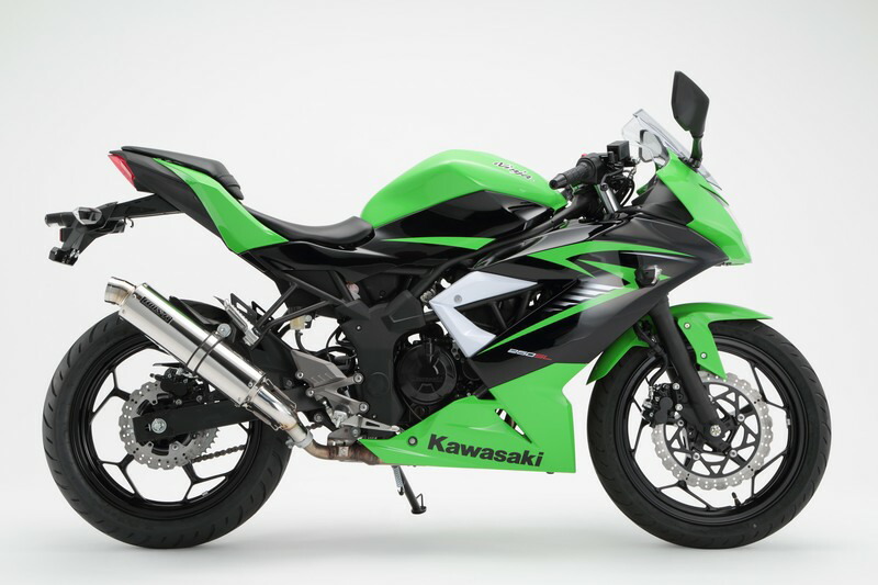 楽天市場】Realize ニンジャ250SL バイクマフラー JBK-BX250A