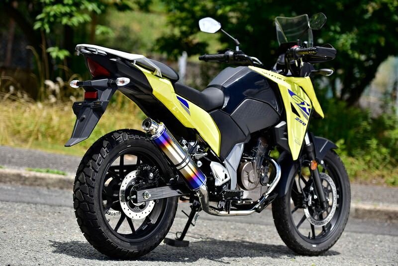 BEAMS G349-53-S1J Vストローム250SX 8BK-EL11L V-STROM R-EVO ﾋｰﾄﾁﾀﾝｻｲﾚﾝｻｰ ビームス マフラー