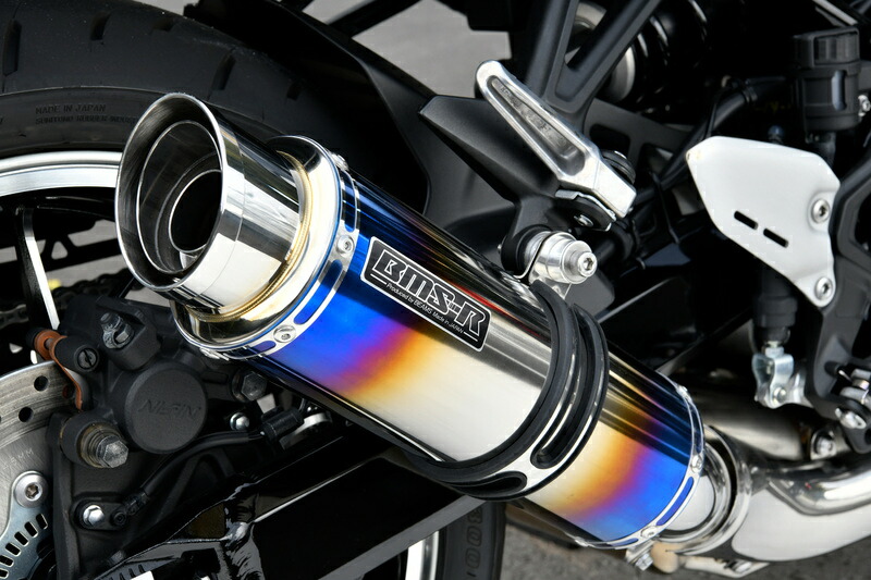 BEAMS G437-54-P1J Z900RS 8BL-ZR900K R-EVO2 ヒートチタンサイレンサー スリップオン ビームス マフラー