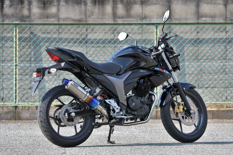 楽天市場】BEAMS G334-53-008 GIXXER 150 ジクサー R-EVO ステンレス