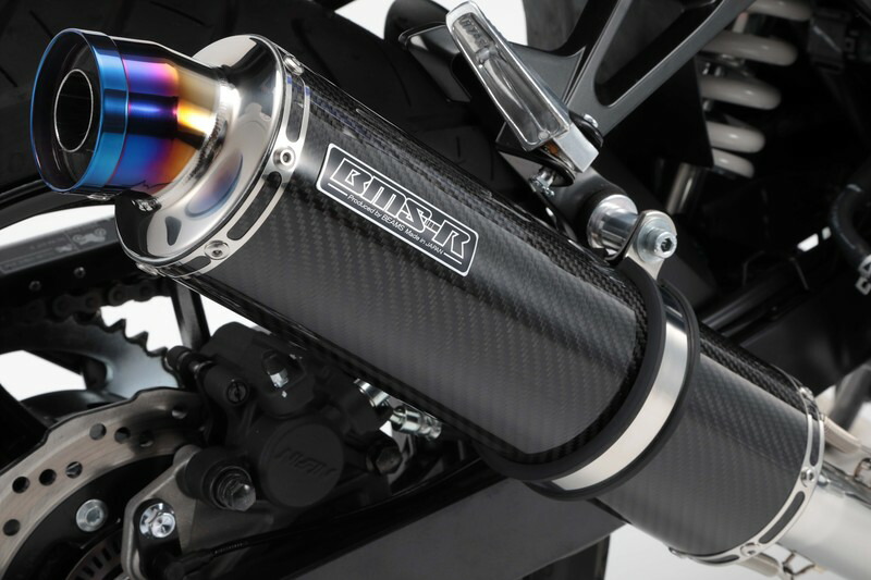BEAMS GSX250R マフラー G335-53-P2J 2BK-DN11A R-EVO カーボン スリップオン ビームス