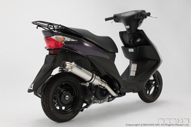 アドレスv125用BEAMS ステンレススチール マフラー BEAMS マフラー 送料無料 ビームス アドレスV125 S CF4MA R-EVO