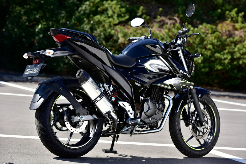 BEAMS G351-64-SF6 GIXXER150 ジクサー 8BK-ED131 CORSA-EVO2 ステンレス ビームス マフラー|アトラスダイレクトショップ