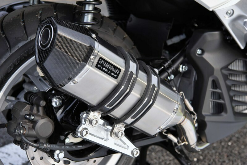 BEAMS N-MAX155 マフラー G252-64-000 エヌマックス 2BK-SG50J CORSA-EVO ステンレスサイレンサー ビームス