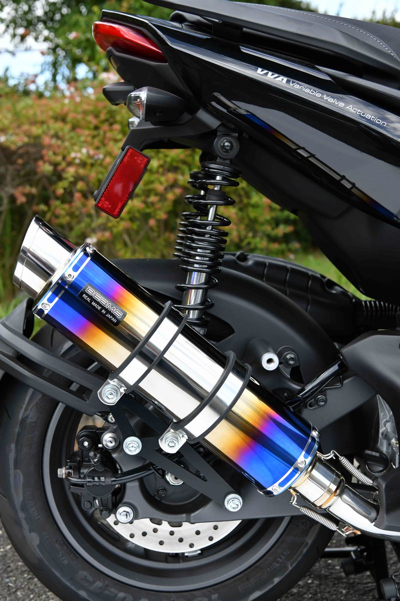 特別訳あり特価】 BEAMS G269-54-007 X FORCE 8BK-SG79J R-EVO2 ヒートチタン ビームス マフラー 