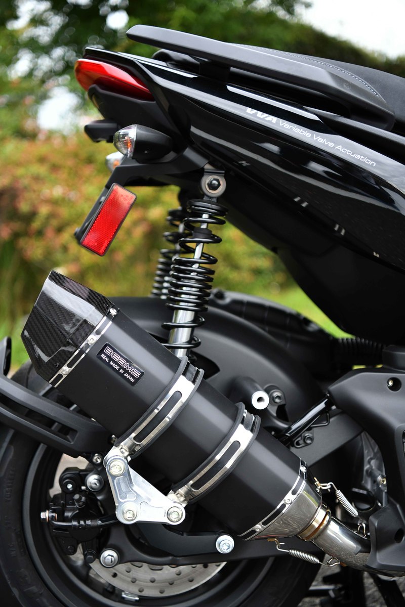 通常 1本タイプ BEAMS G269-63-000 X FORCE 8BK-SG79J CORSA-EVO2 MBK マットブラック ビームス  マフラー