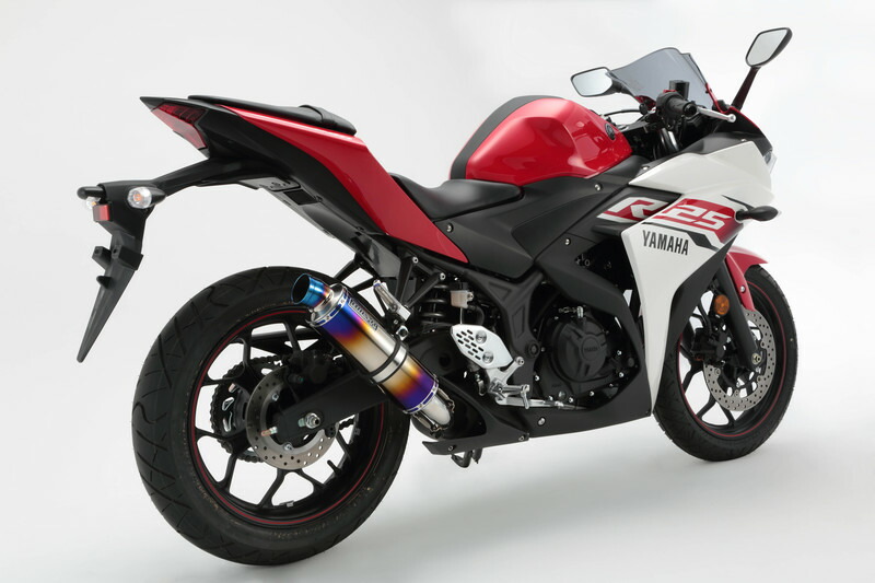 楽天市場】Realize YZF-R25 YZF-R3 バイクマフラー JBK-RG10J