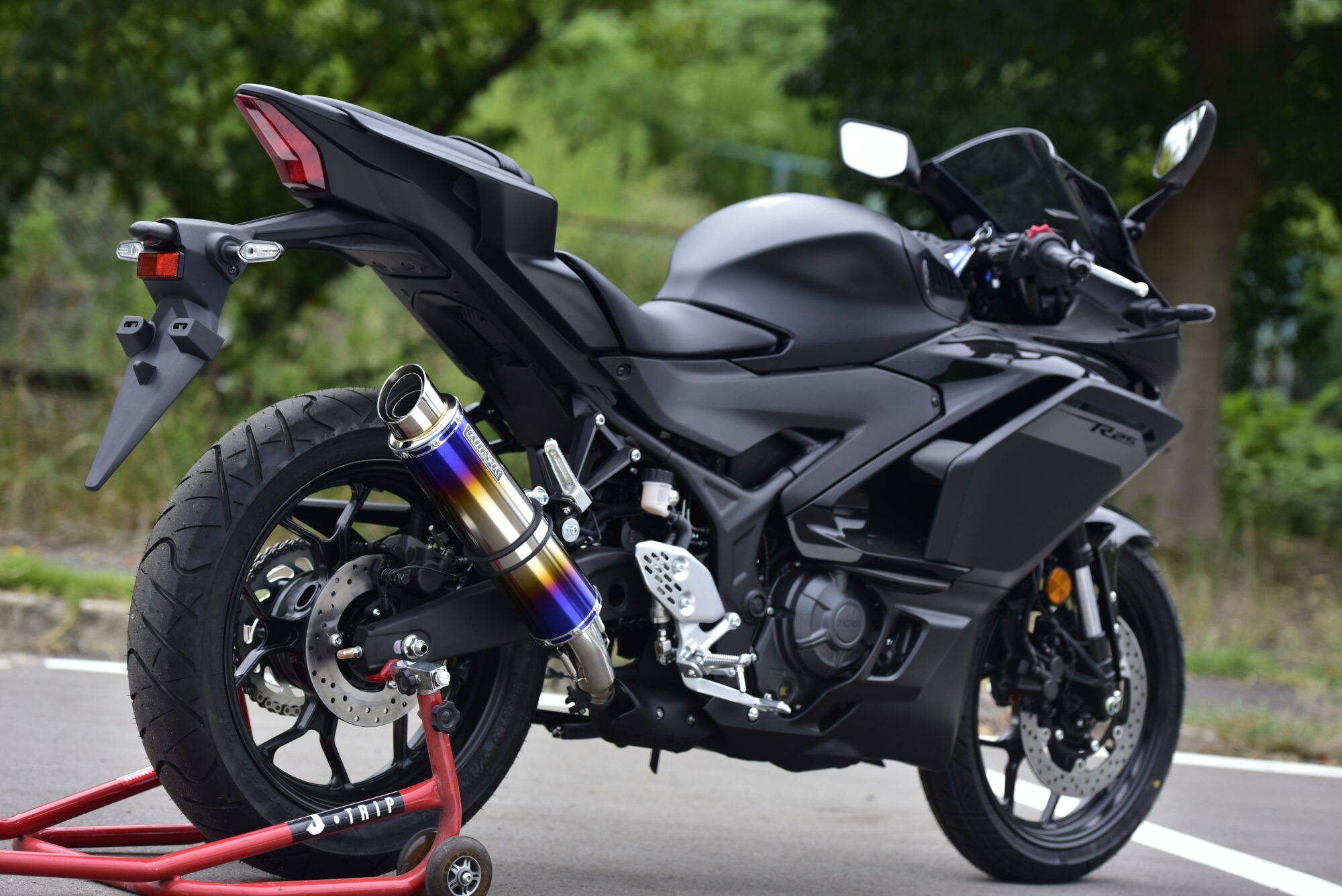 BEAMS G277-54-P1J YZF-R25/MT-25 2025~ 8BK-RG95J R-EVO2 ヒートチタン スリップオン ビームス マフラー