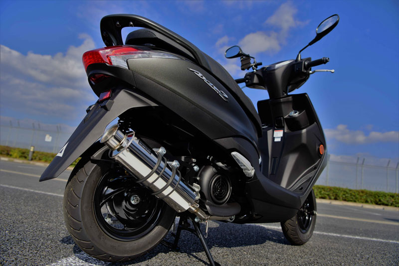 専用HMSアクシスZ 2BJ-SED7J S346 マフラー アクシス（ヤマハ発動機） アクシスZ バイクマフラー 2BJ-SED7J