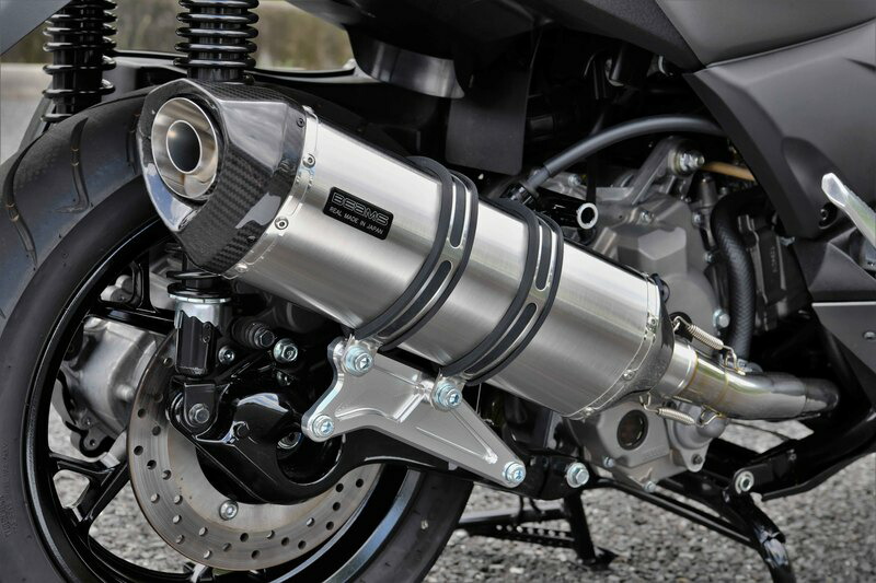 XMAX250 BEAMSマフラー 楽天市場】XMAX250（8BK-SG70J） R-EVO マフラー ヒートチタン