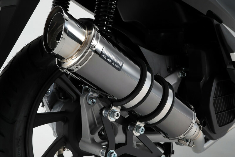 BEAMS マフラー G180-54-005 PCX150 2BK-KF30 R-EVO2 スーパーメタルブラック フルエキ ビームス